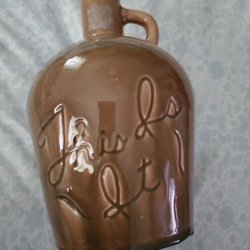 "This is it" whiskey jug
